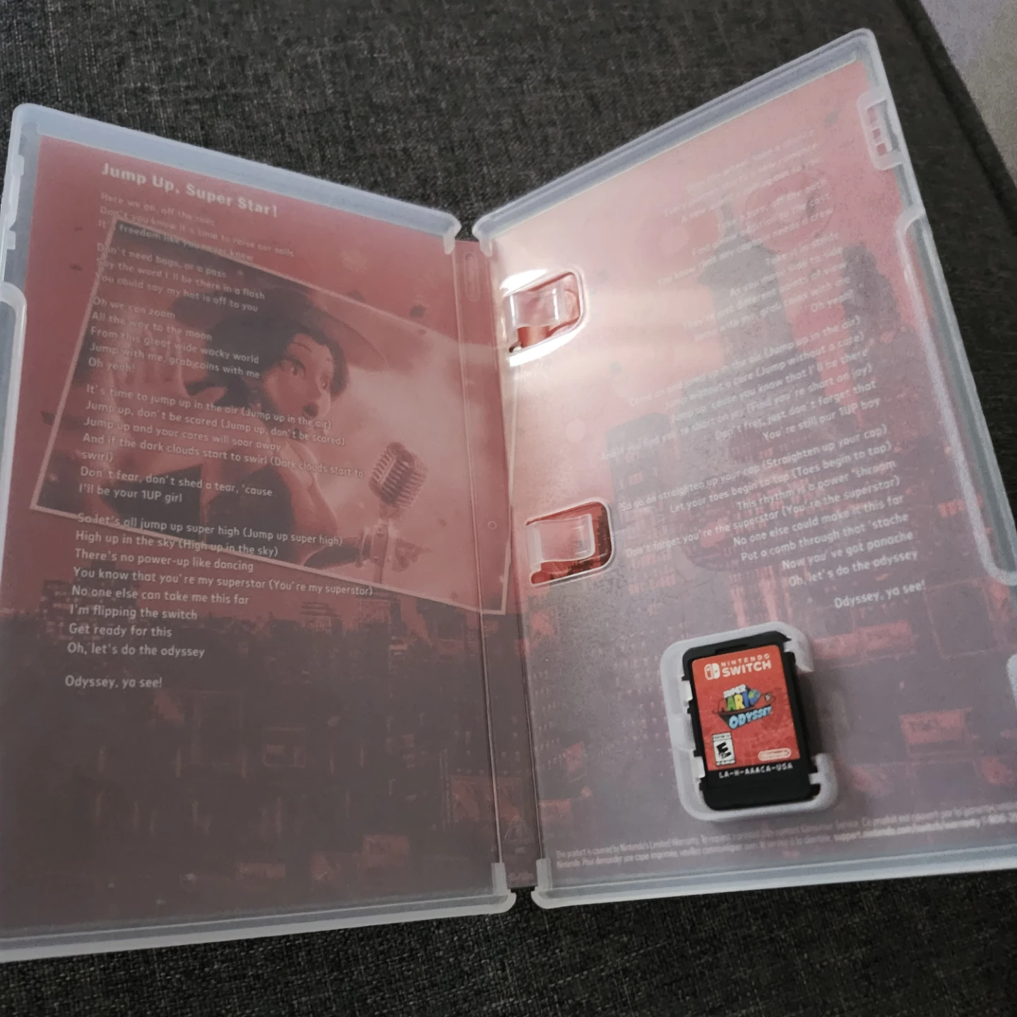 Nintendo Switch Super Mario Odyssey Game - photo 2