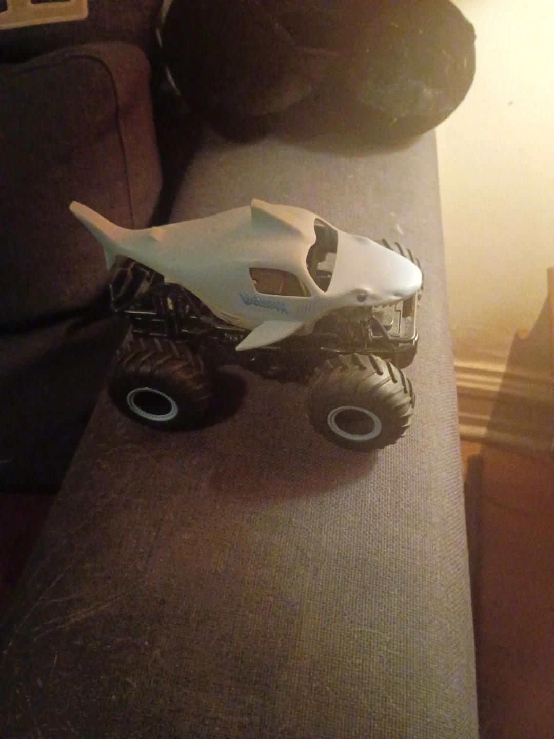 Shark Monster Truck Toy with remote control by Monster Jam
