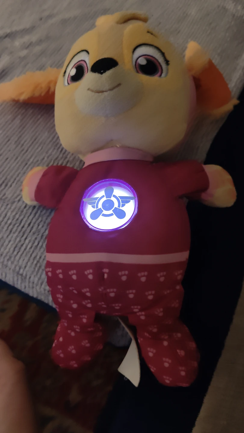Paw Patrol Skye Plush Toy with Light-Up Emblem - photo 2