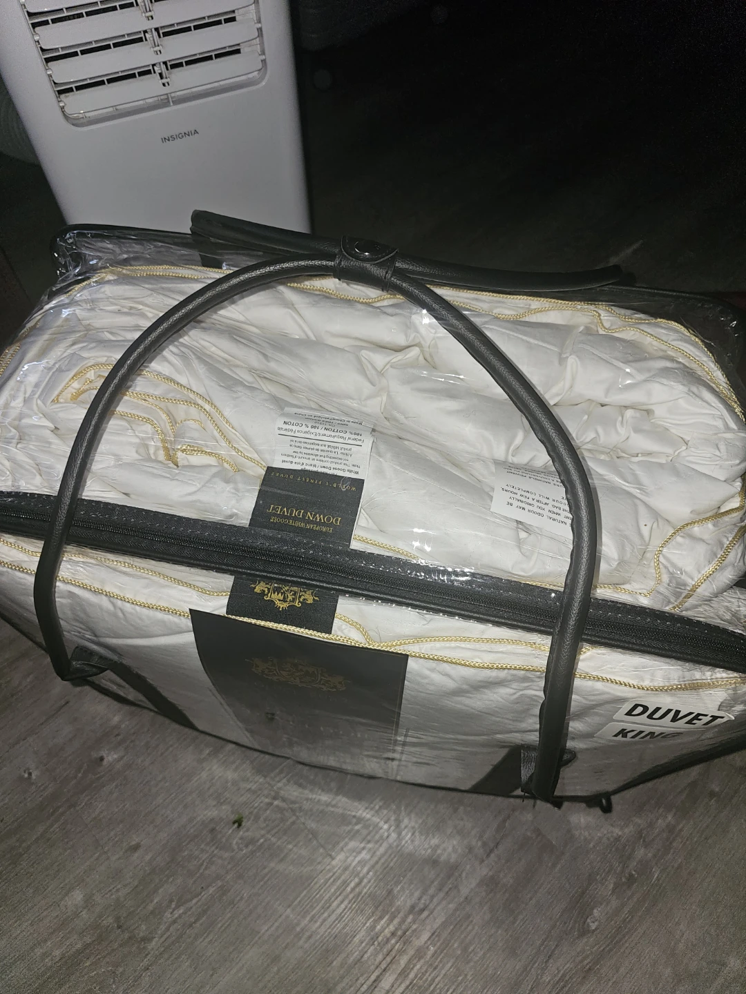 GLUCKSBURG King Duvet D'Oie Blanche European - photo 2