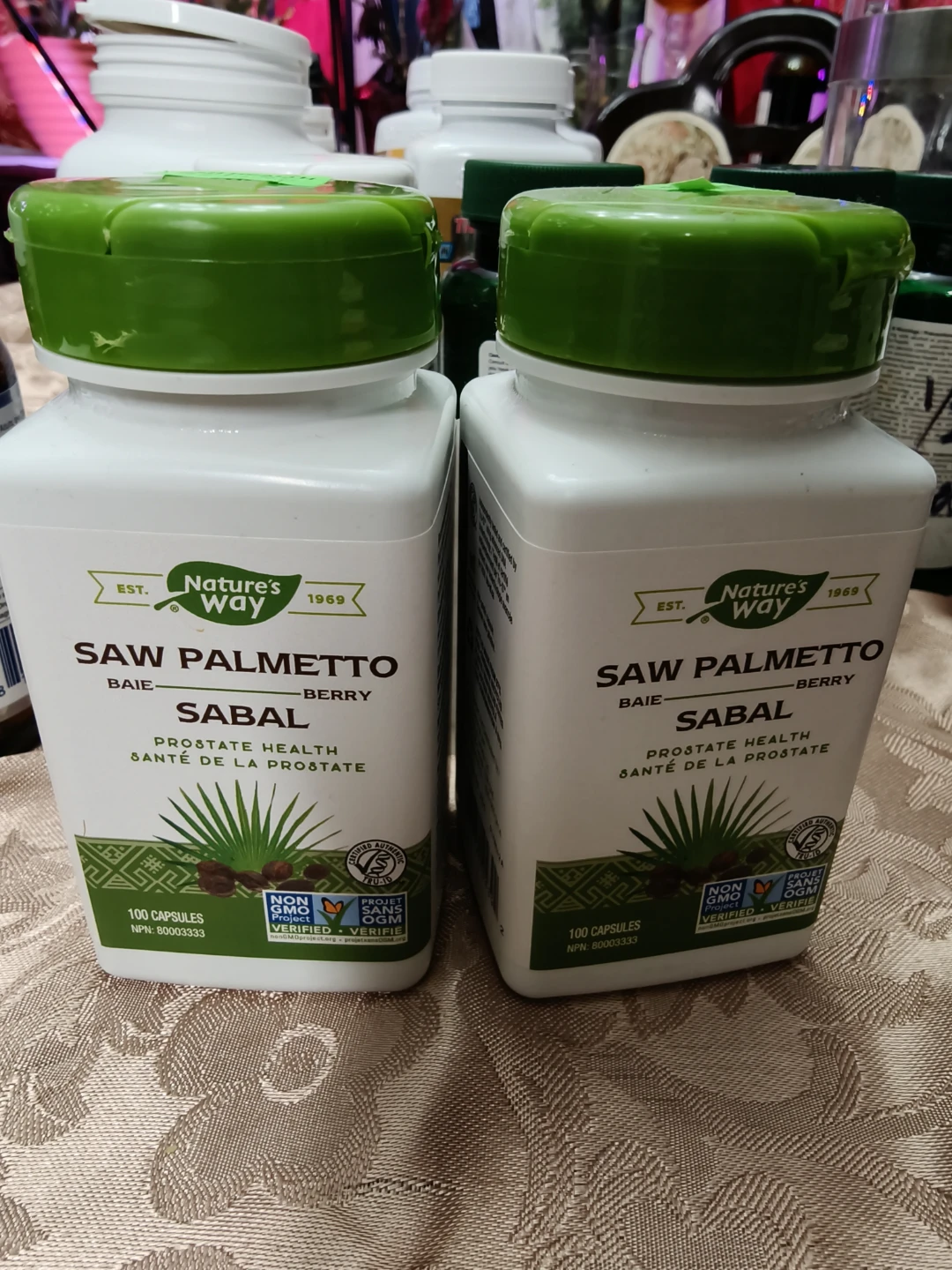 Nature's Way Saw Palmetto Berry 100 Capsules (2 Bottles)