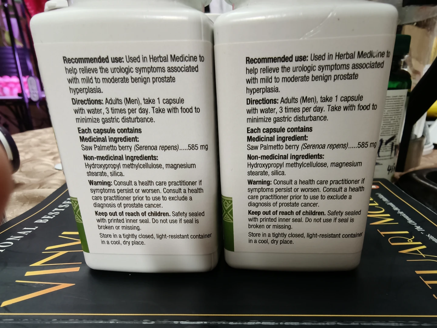Nature's Way Saw Palmetto Berry 100 Capsules (2 Bottles) - photo 3