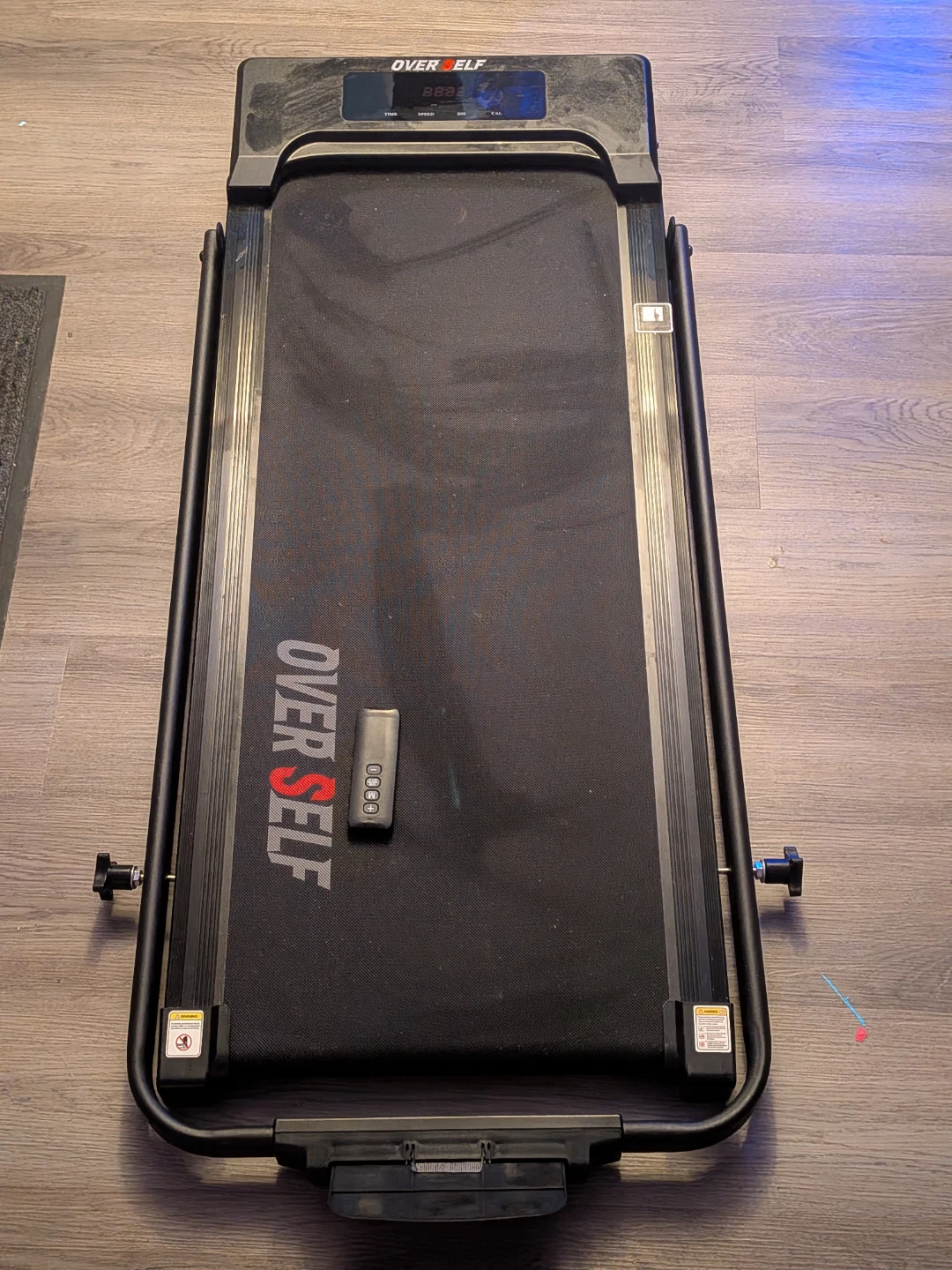 OVER SELF Treadmill with wheels, Foldable