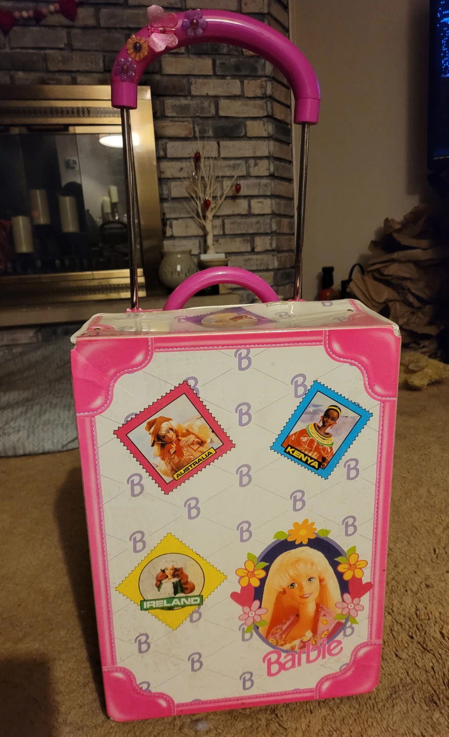 Barbie Toy Suitcase