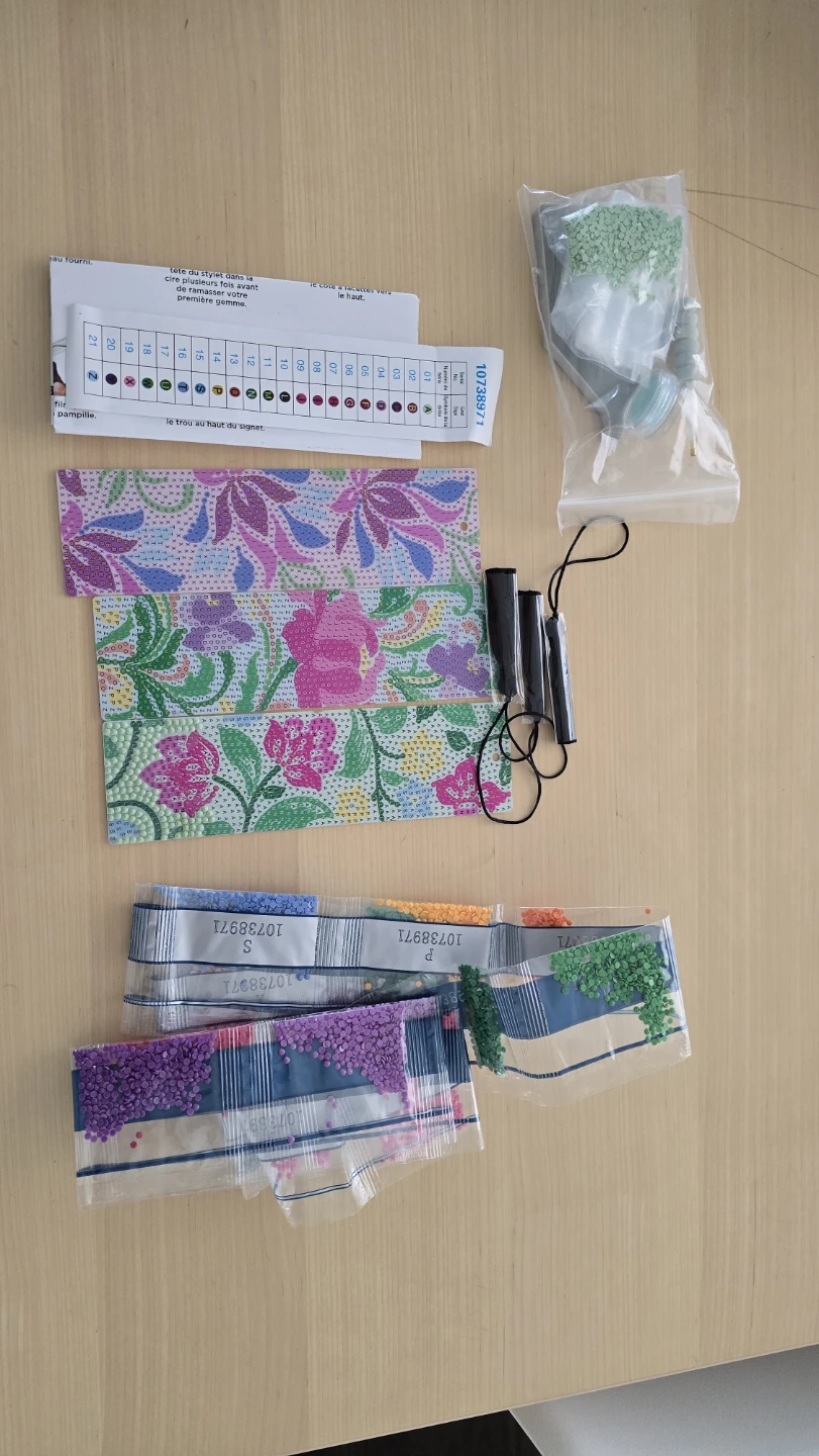MAKE MARKET Diamond Art Bookmark Kit (3 Makes) - photo 3
