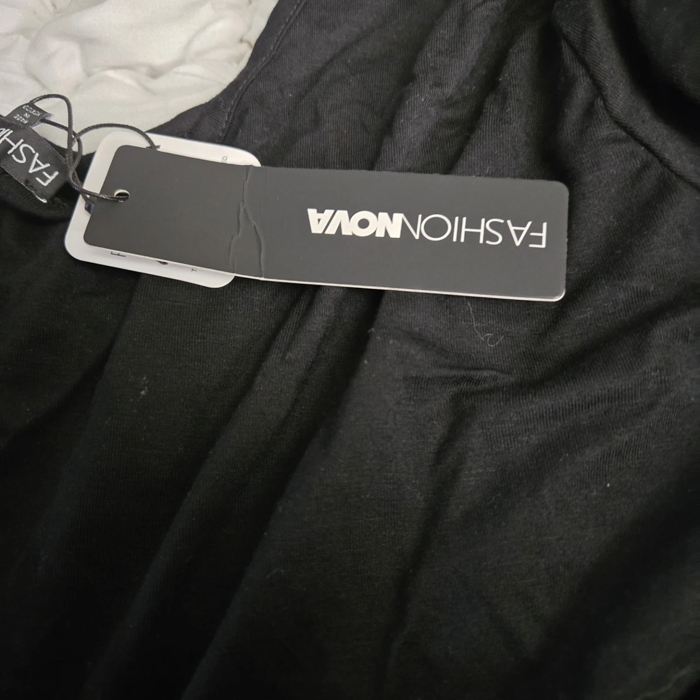 Fashion Nova Black Long Sleeve V-Neck Top - photo 3