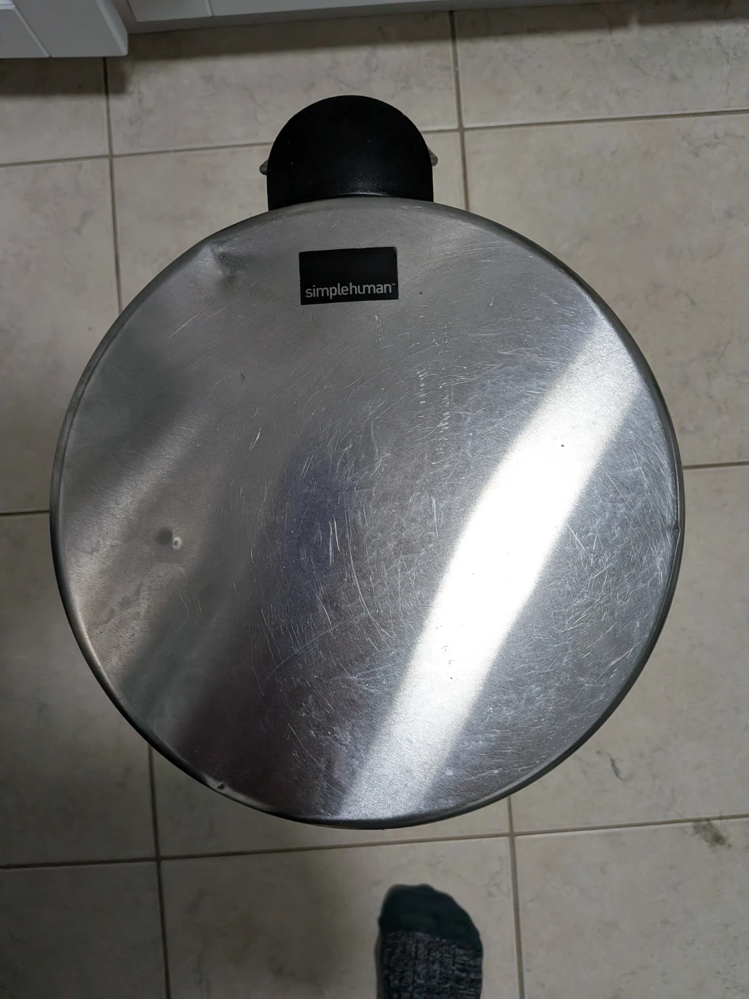 🥕simplehuman 10L Stainless Steel Step Trash Can🥕 - photo 2