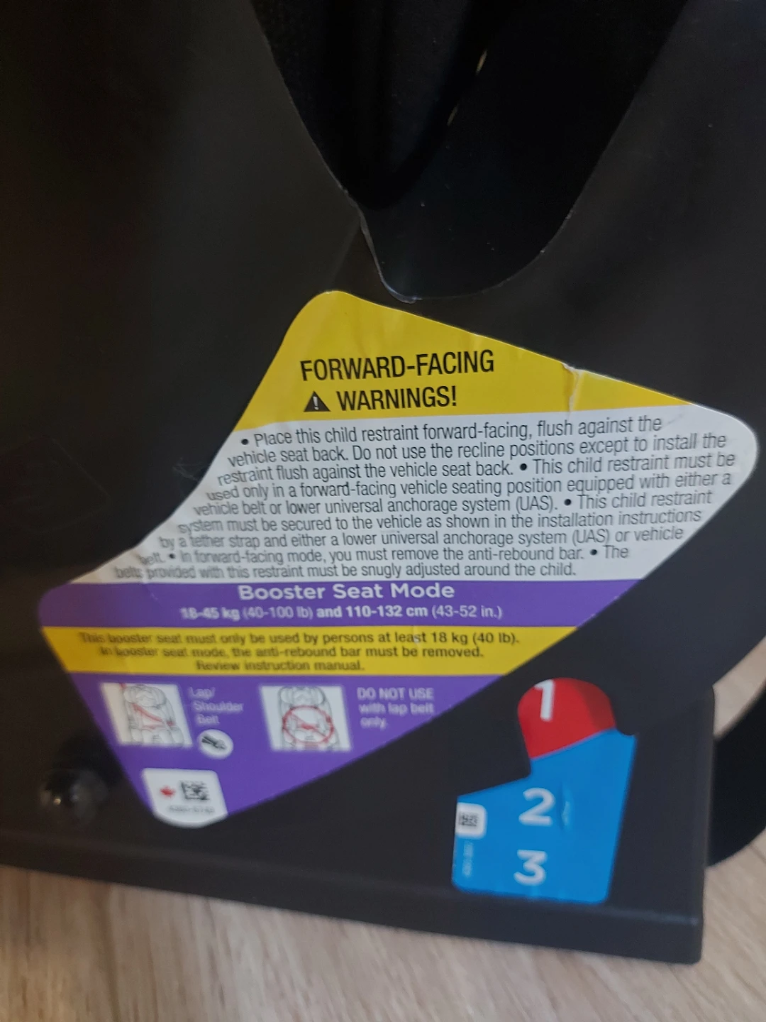 Safety 1st Everfit Convertible Car Seat - photo 4