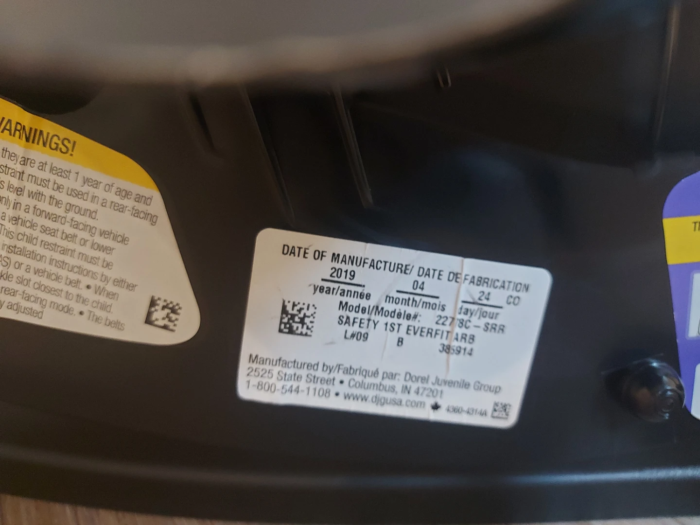 Safety 1st Everfit Convertible Car Seat - photo 5