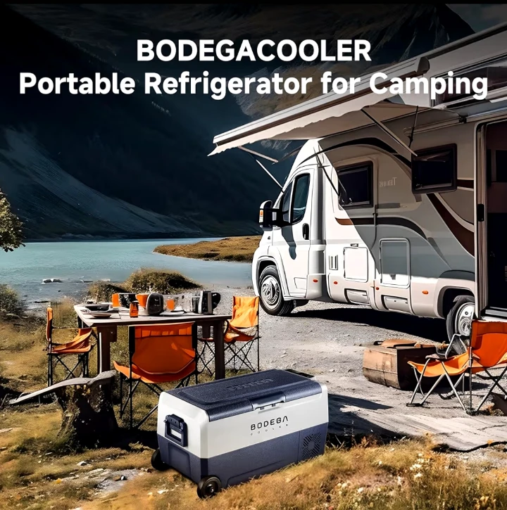 SEALED Bodega portable dual zone 38 quart fridge - photo 3