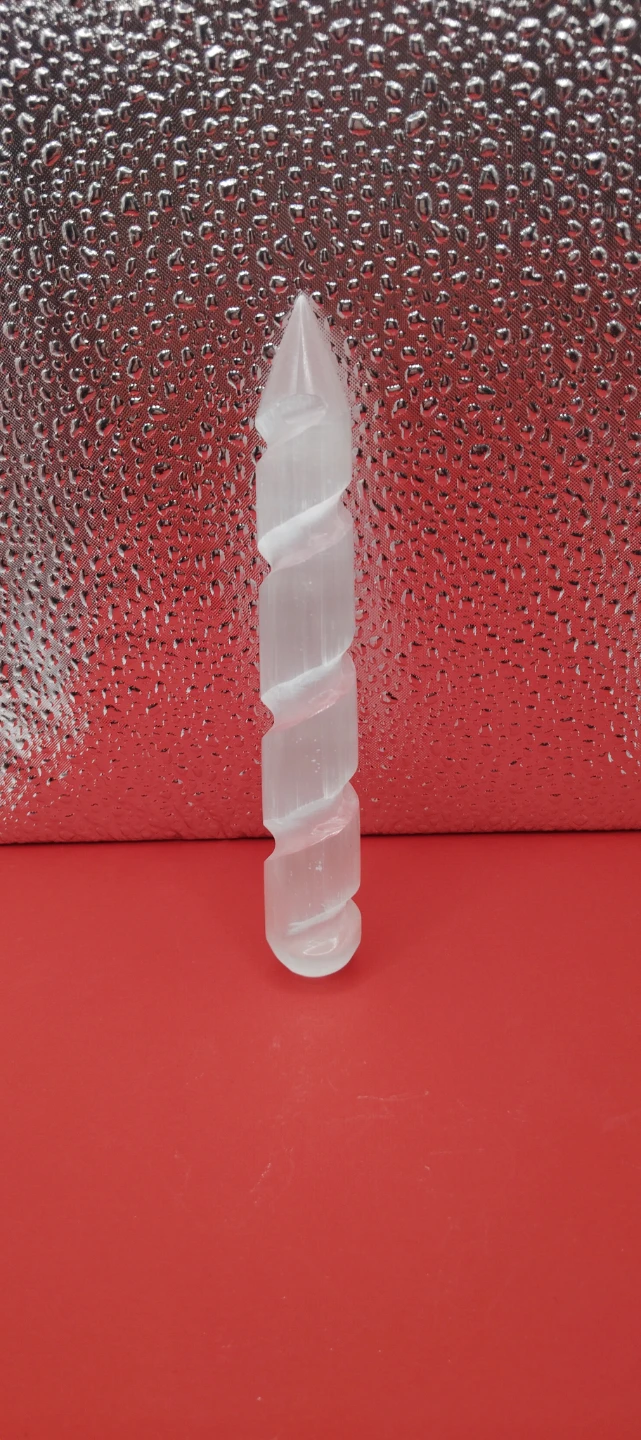 Selenite Crystal Wand massage - photo 2