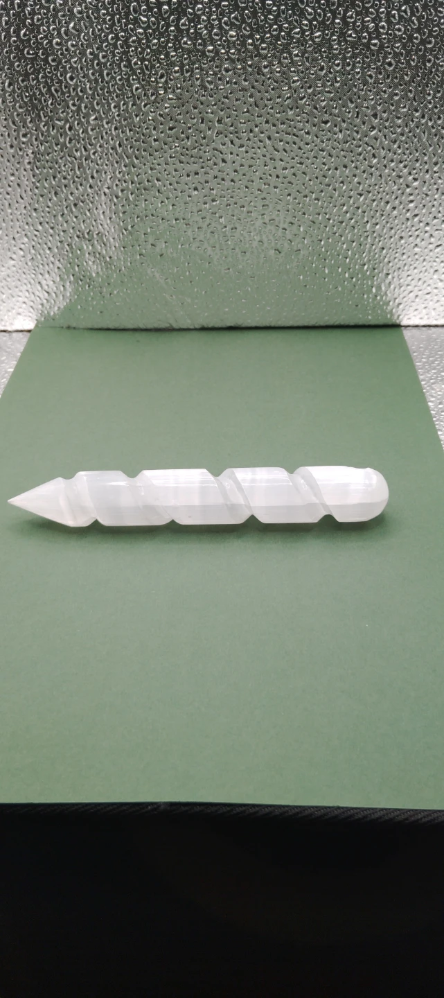 Selenite Crystal Wand massage - photo 5