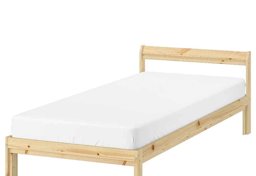 IKEA NEIDEN Single Bed Frame - Pine