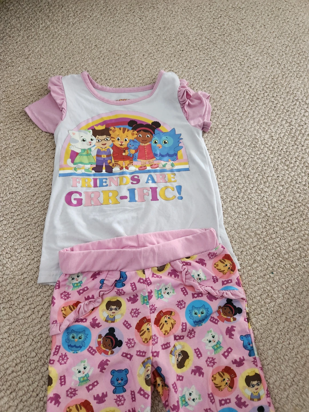 Toddler Girl  3t Daniel Tiger set 🏆 - photo 2