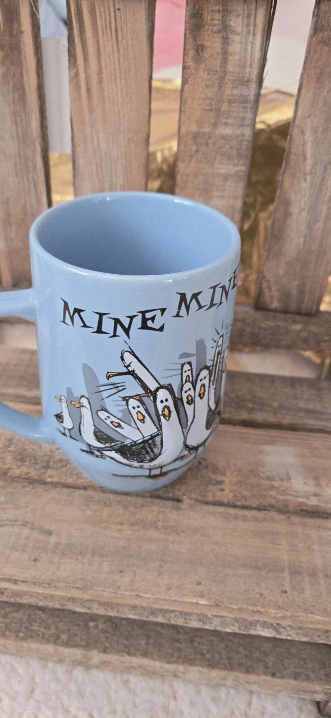Blue "MINE MINE" Seagull Coffee Mug From Finding Nemo - photo 2