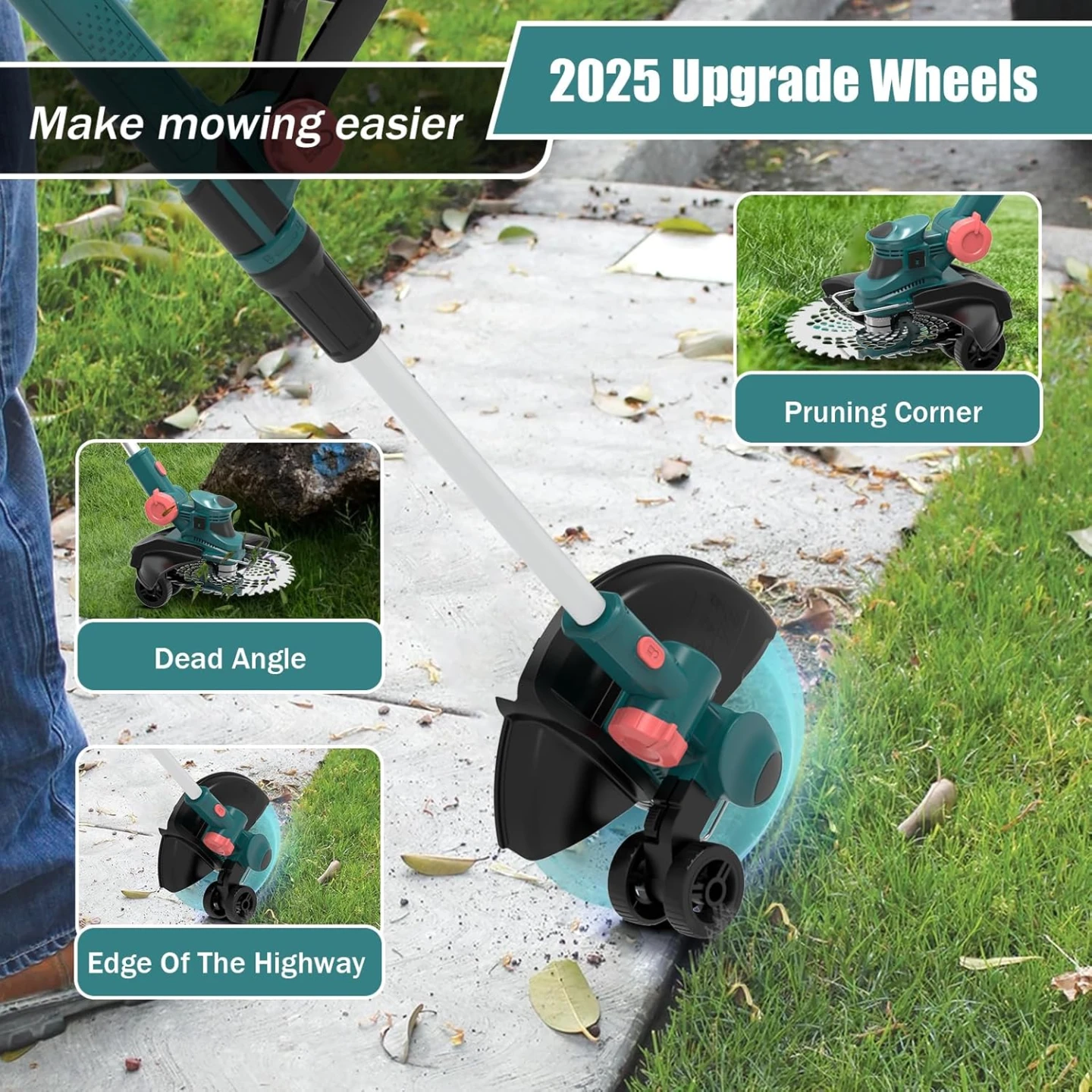 Brand New 4 in 1 Cordless Battery Weed Trimmer For Sale - photo 3