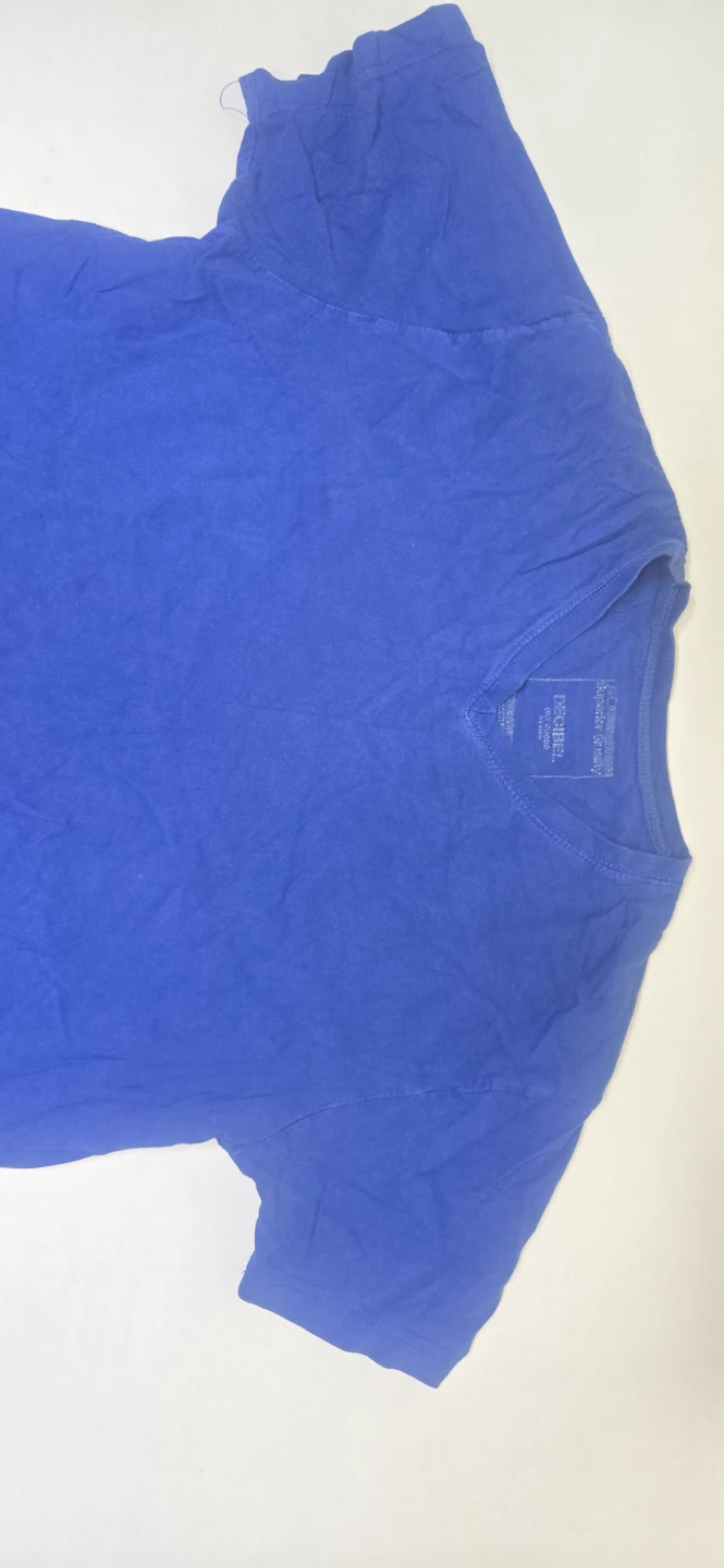 George V-Neck T-Shirt - Royal Blue - photo 2