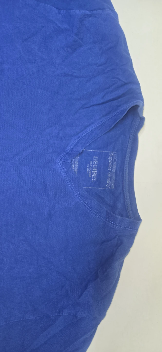 George V-Neck T-Shirt - Royal Blue - photo 4
