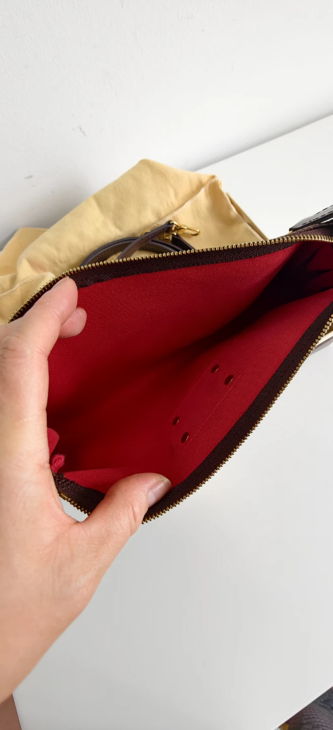 Louis Vuitton Damier Ebene Pochette Cosmetic Pouch - photo 5