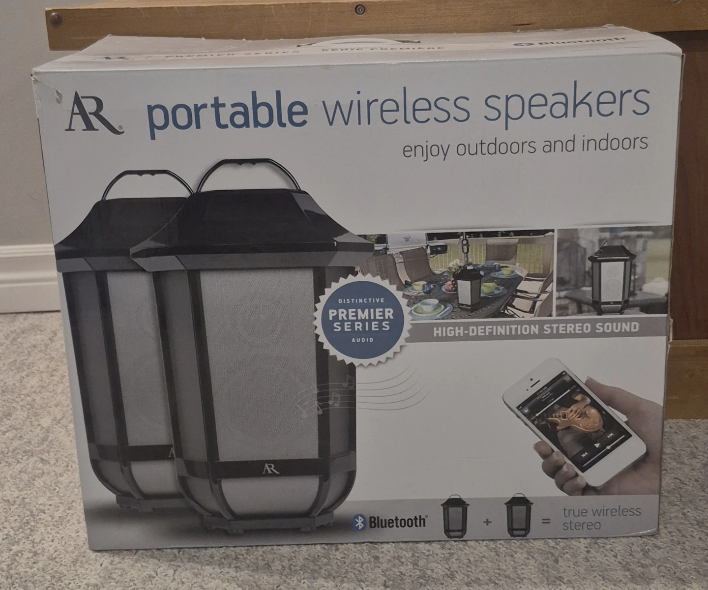 AR Portable Wireless Speakers Premier Series