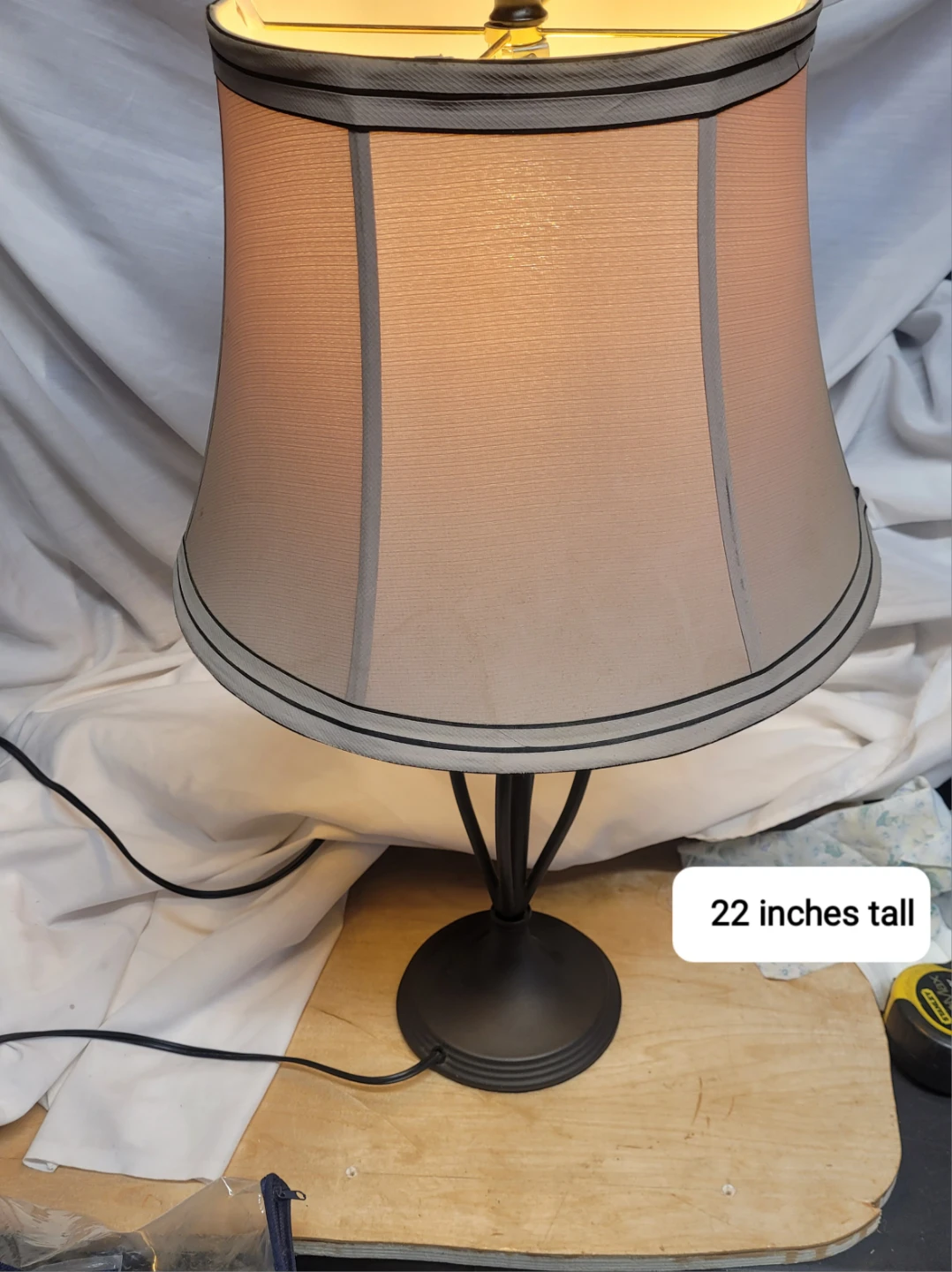 Table Lamp - 22 inches tall