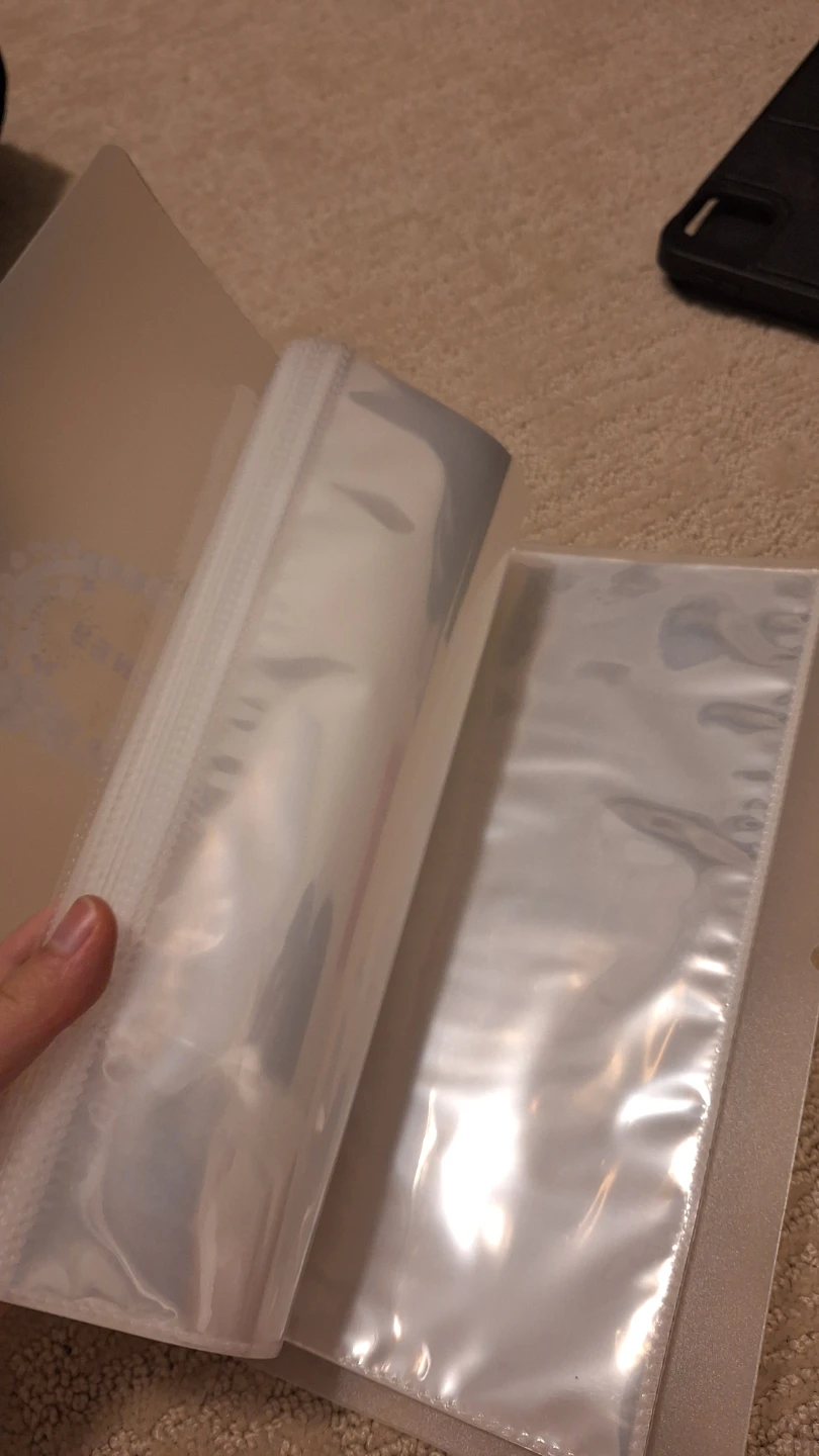 Plastic Photo Album/Storage Binder - photo 2