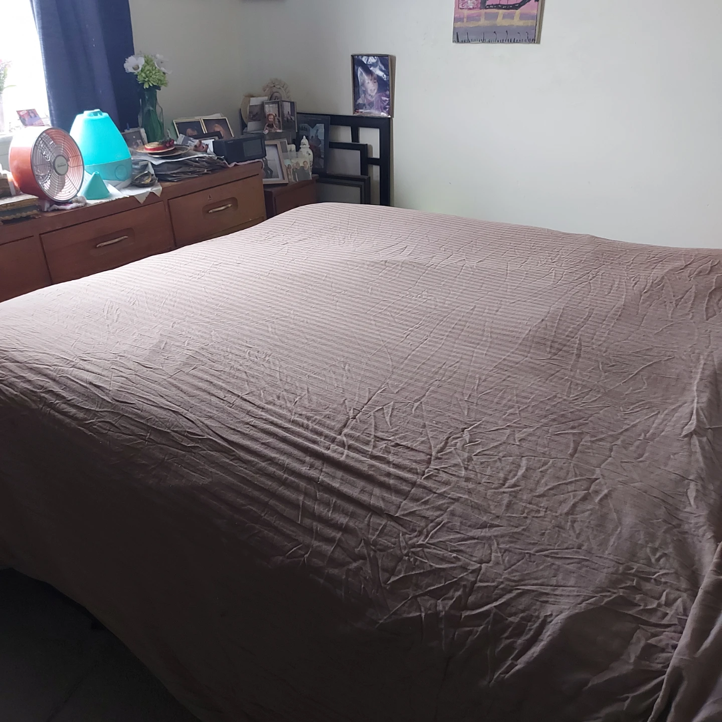 KING Sized; Brown Striped Duvet Cover King Size 🥕 - photo 2