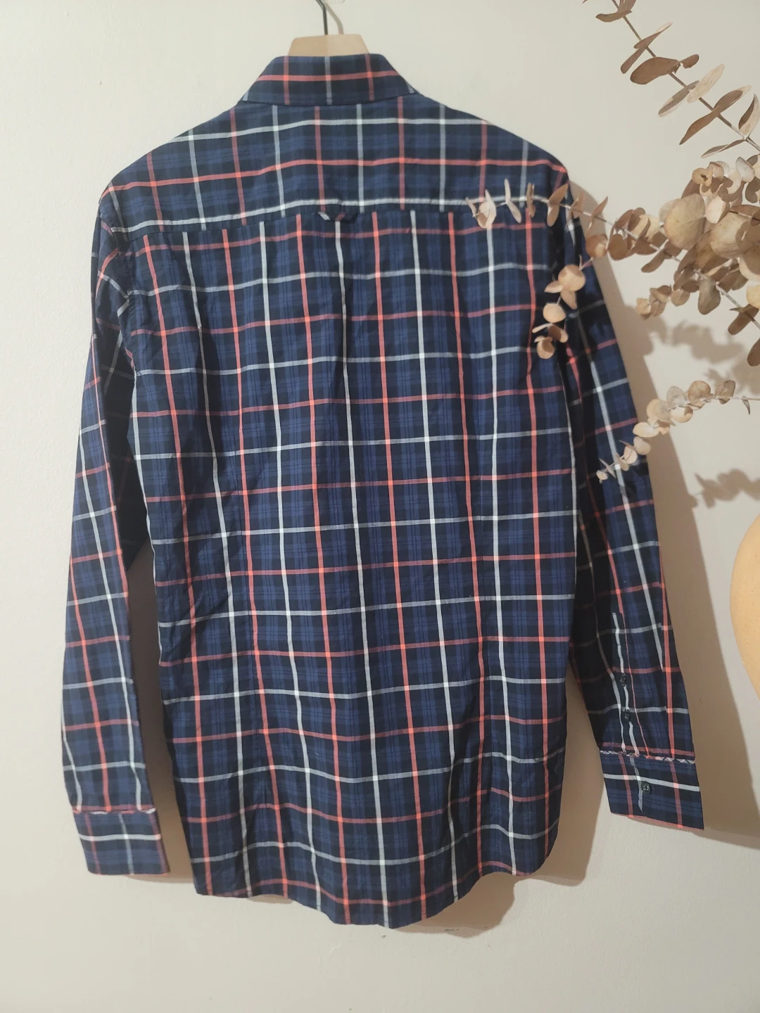7 Diamonds Tradition Plaid Button Down Sz M Cotton Academia - photo 5