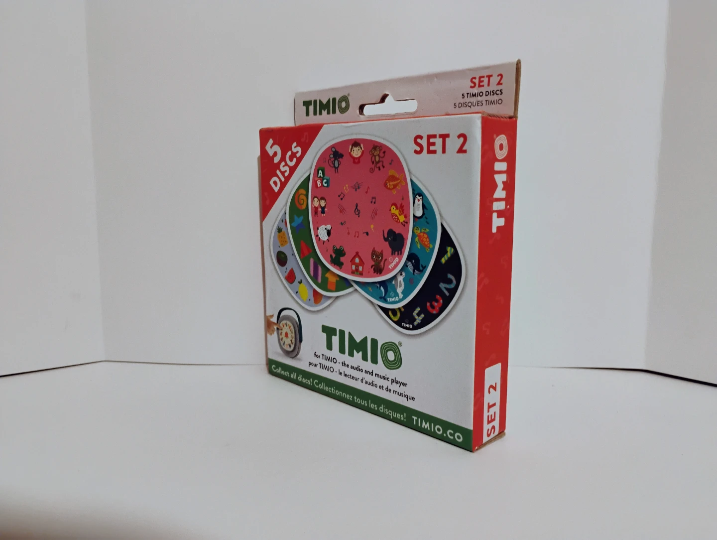 Timio Set 2 Audio Music Player Discs - 5 Discs - photo 2