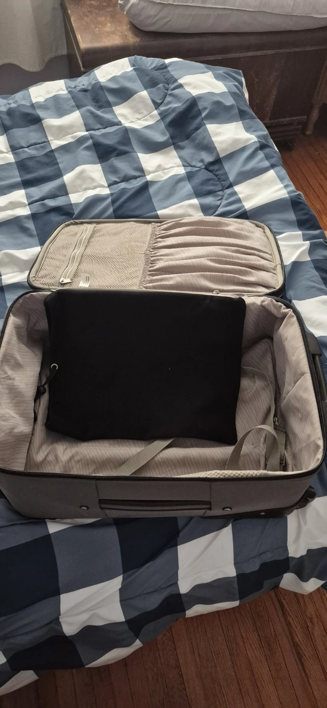 Samboro Grey Luggage with Wheels - photo 3