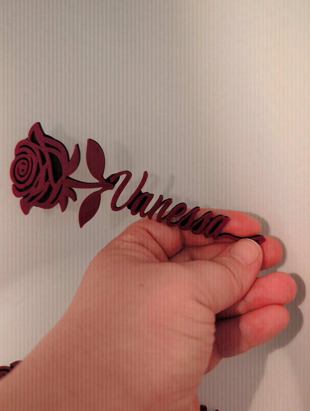 Custom Rose Name Cutouts (Mary, Alex, Vanessa) - photo 3