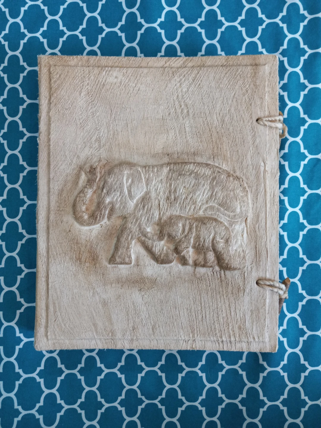 Handmade Elephant Embossed Photo Album / Journal