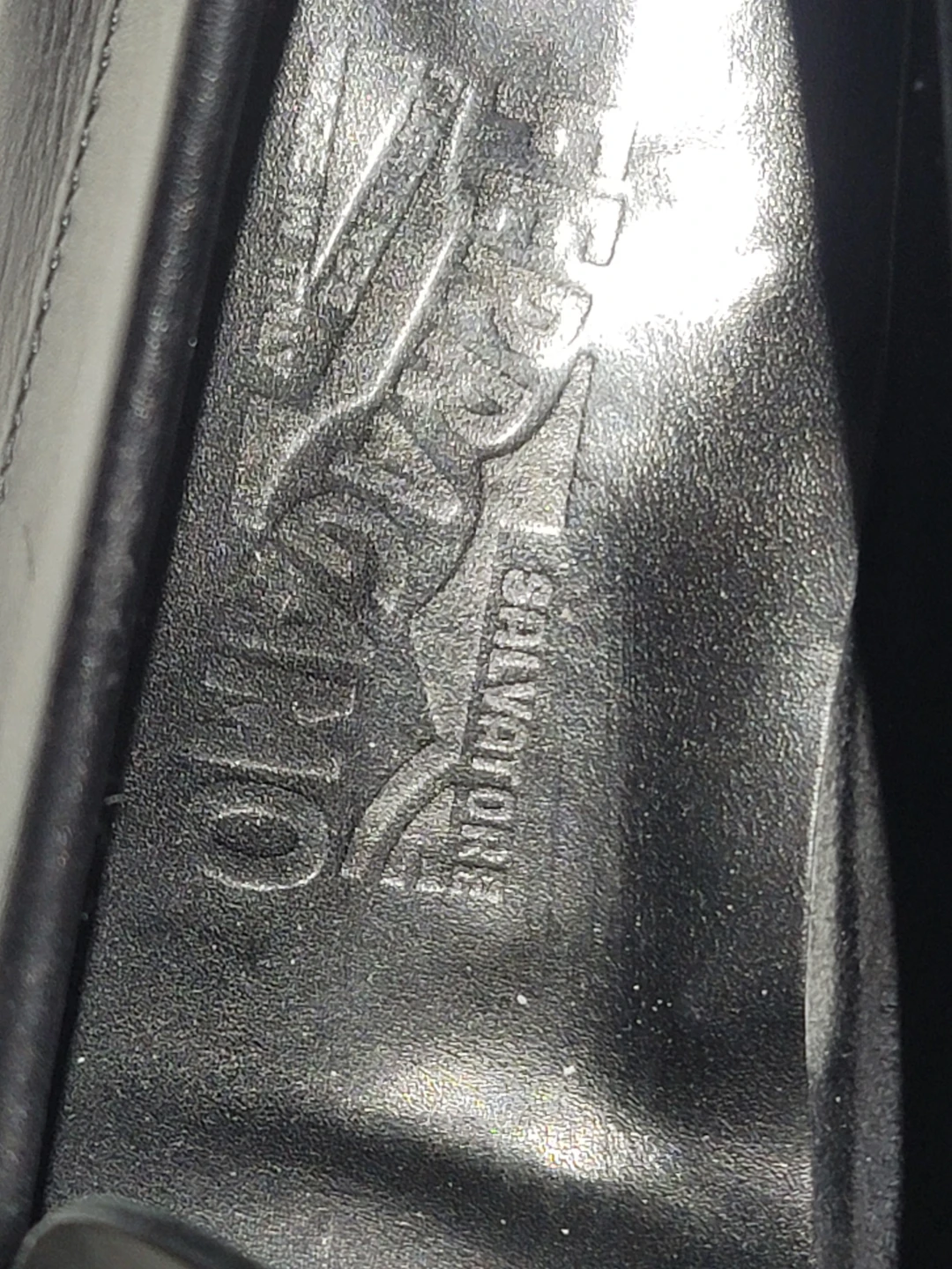 Salvatore Ferragamo & Bruno Magli Black Leather Loafers - photo 2