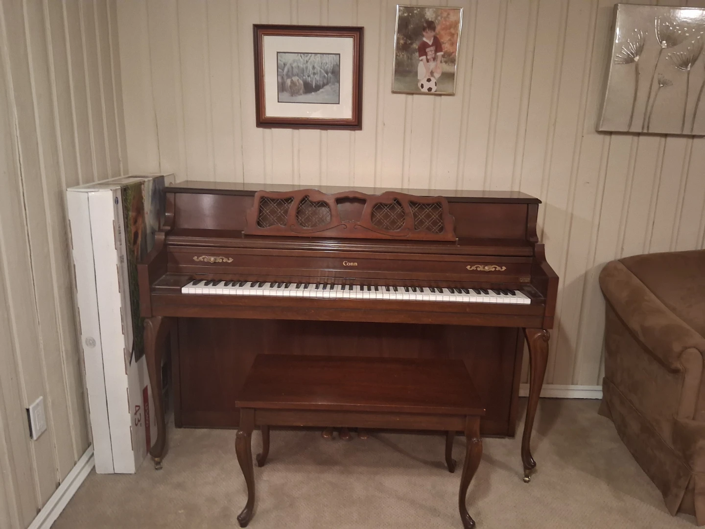 Conn Upright Piano with Bench - photo 3