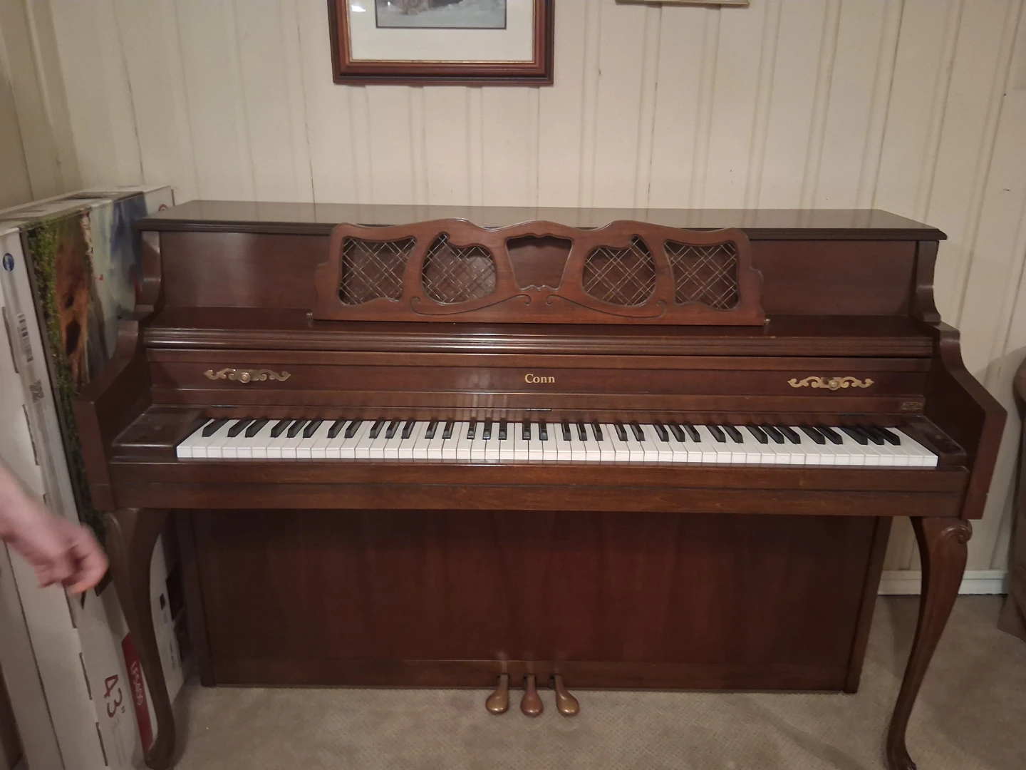 Conn Upright Piano with Bench - photo 4