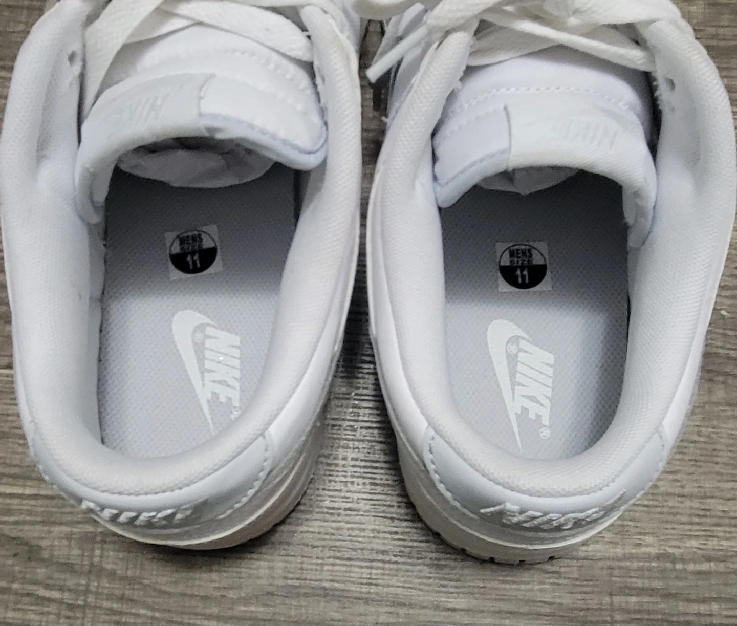 Nike Dunk Low White Men's Size 11 - photo 4