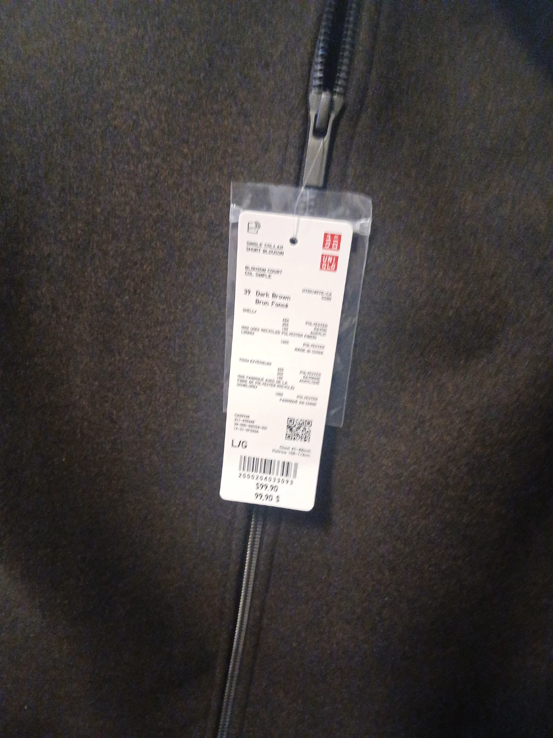 UNIQLO Blouson Court Jacket