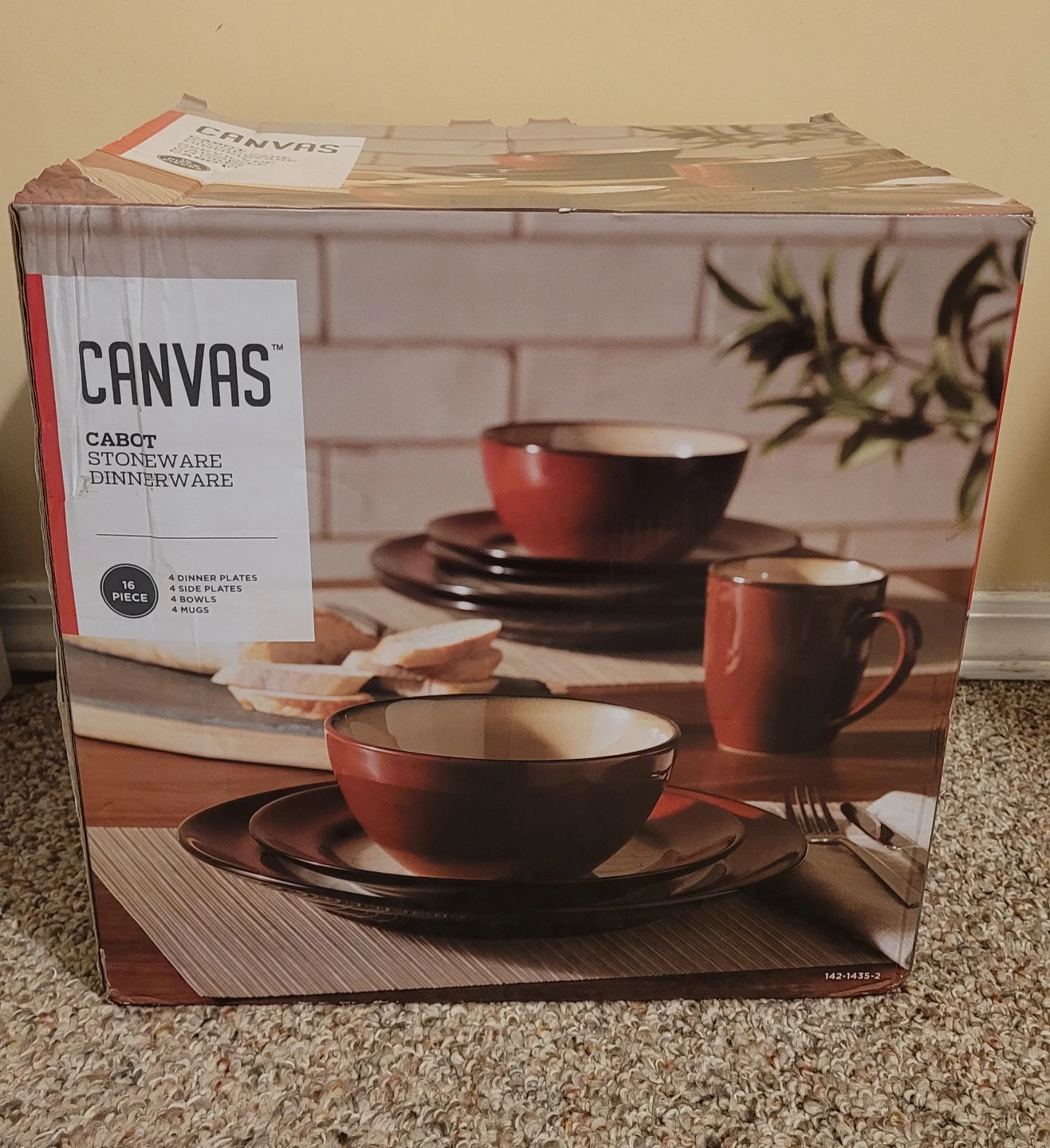 Canvas Cabot Stoneware Dinnerware Set