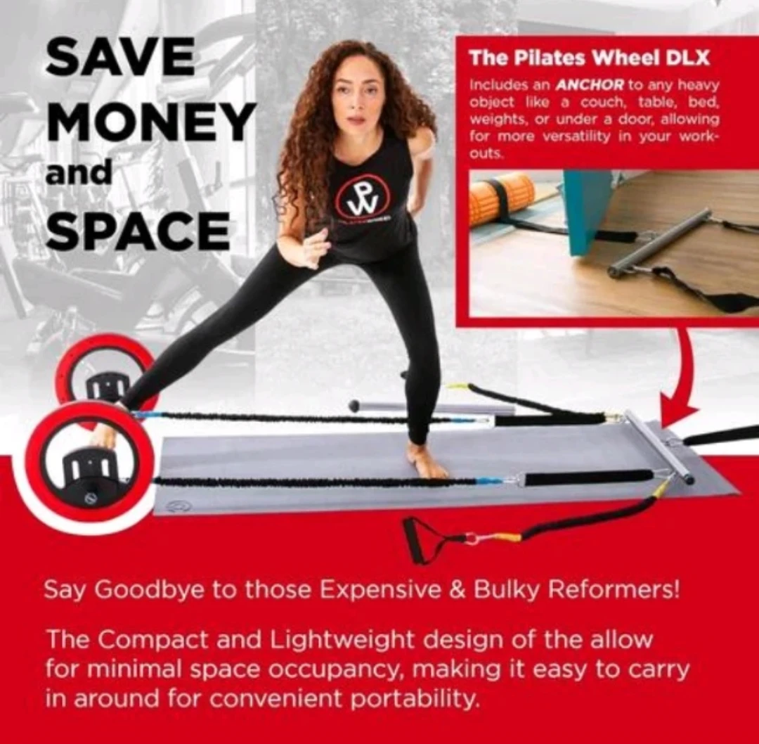 Pilates Wheel DLX with Resistance Bands - photo 3