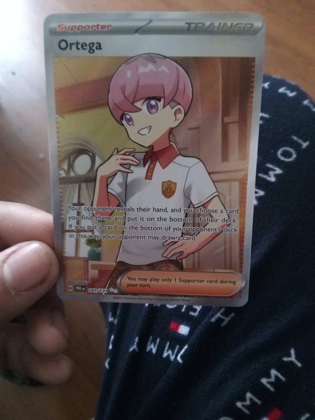 Pokemon Ortega Supporter Trainer Card 141/131