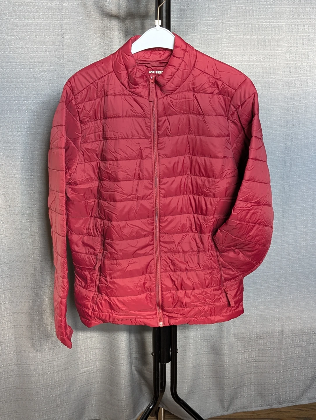 Joe Fresh Red Puffer Jacket - Medium - photo 2