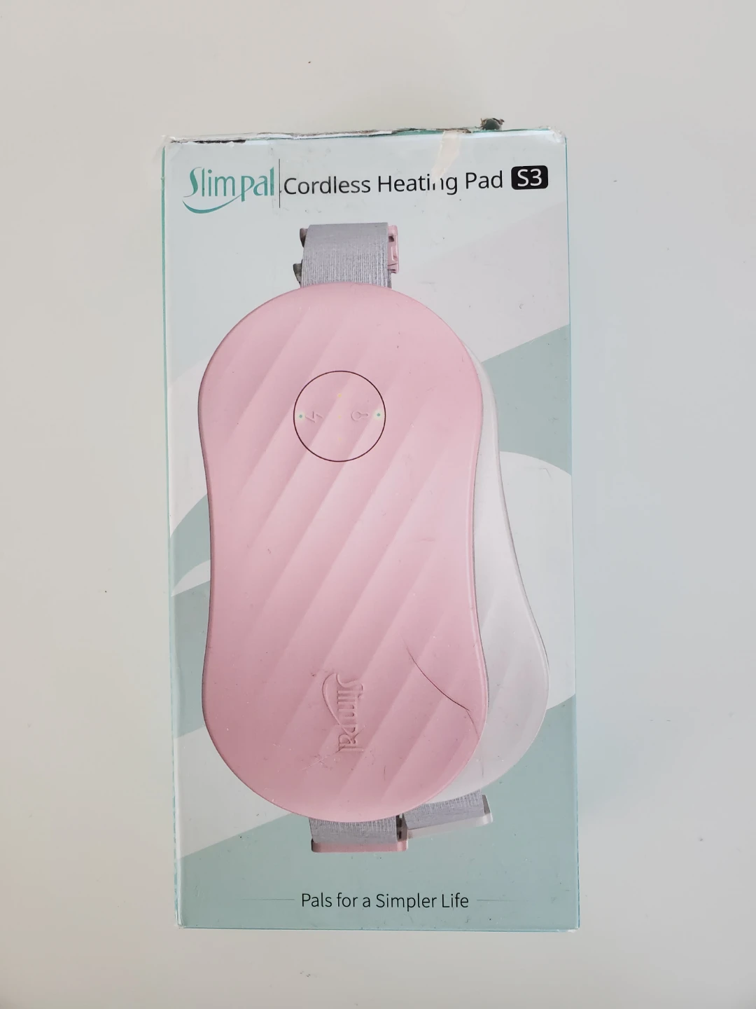 SlimPal Cordless Heating Pad ...Black