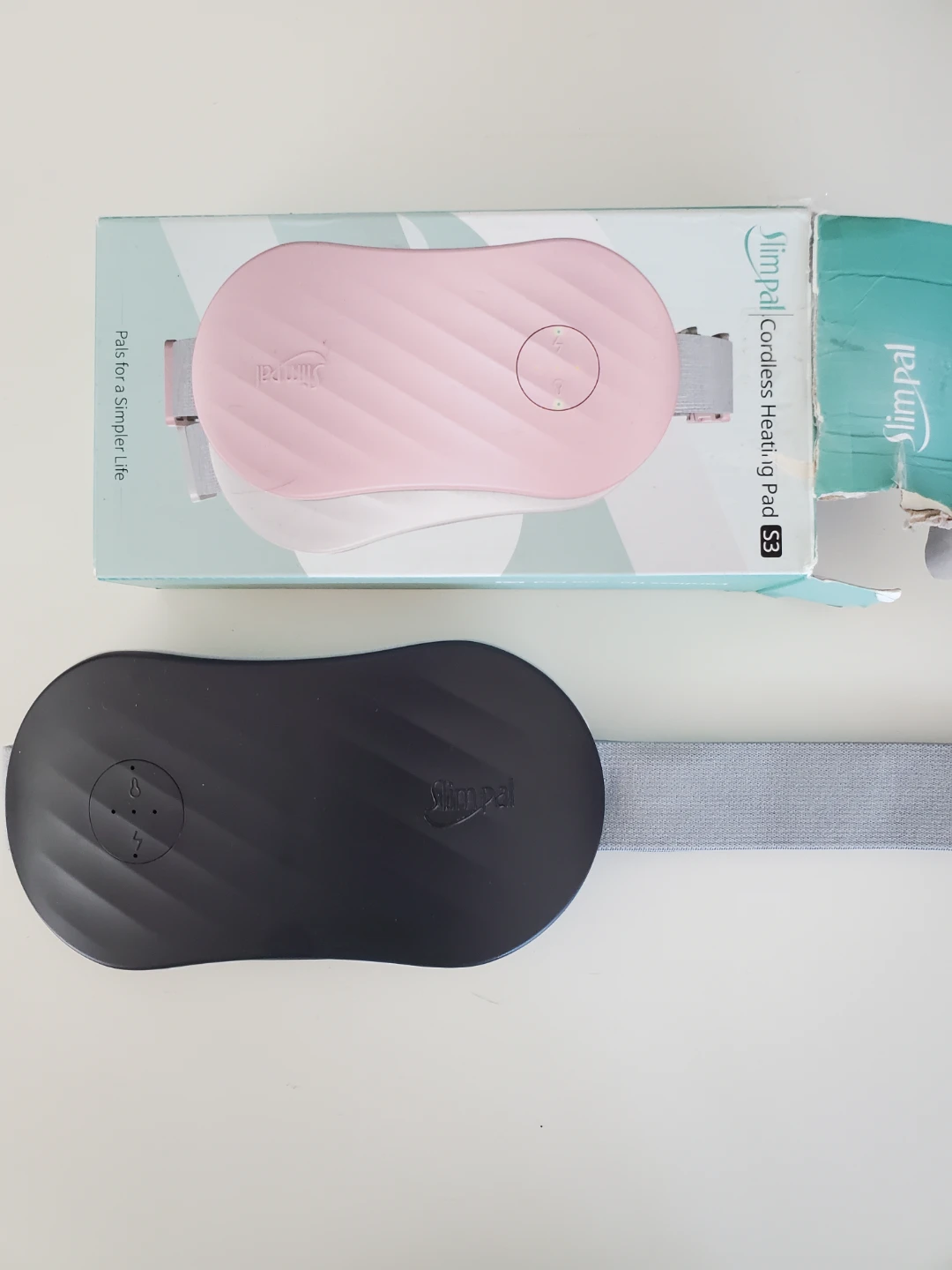 SlimPal Cordless Heating Pad ...Black - photo 2