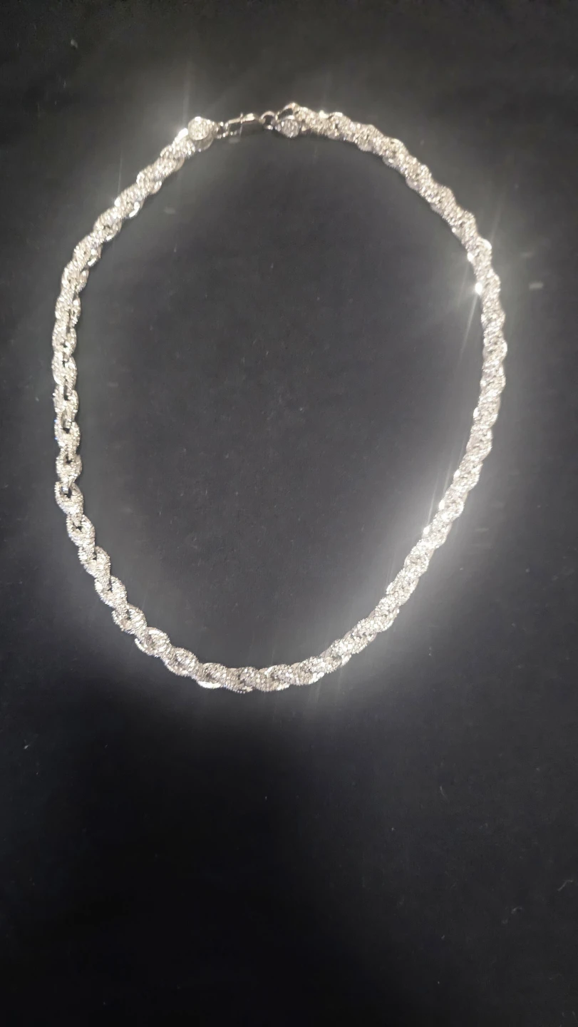 Sparkly Silver Chain Necklace - photo 2