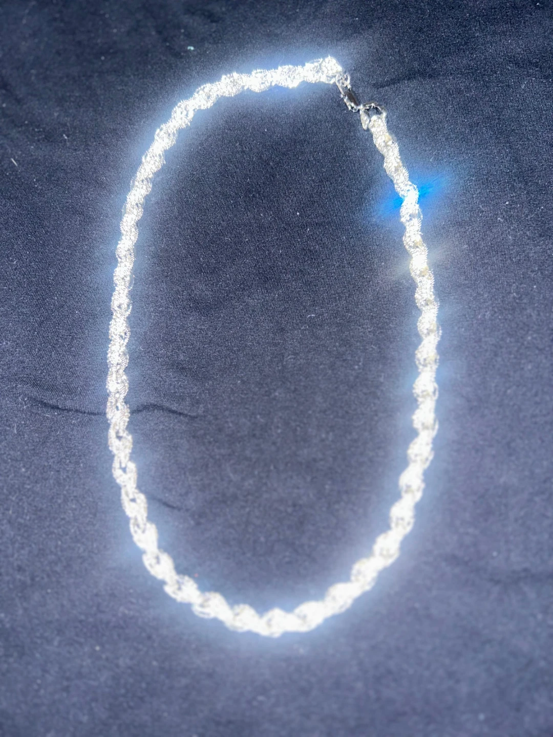Sparkly Silver Chain Necklace - photo 5