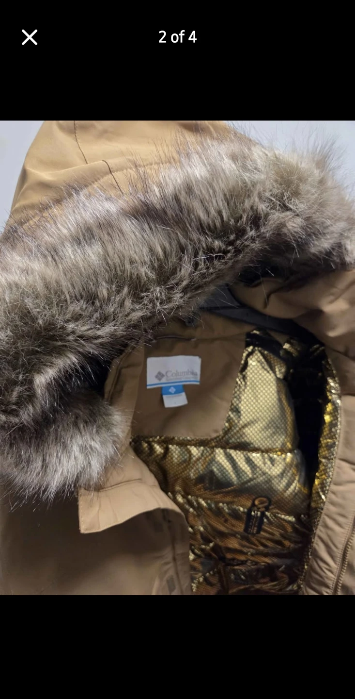 Columbia Men's Tan Hooded Winter Jacket - photo 4