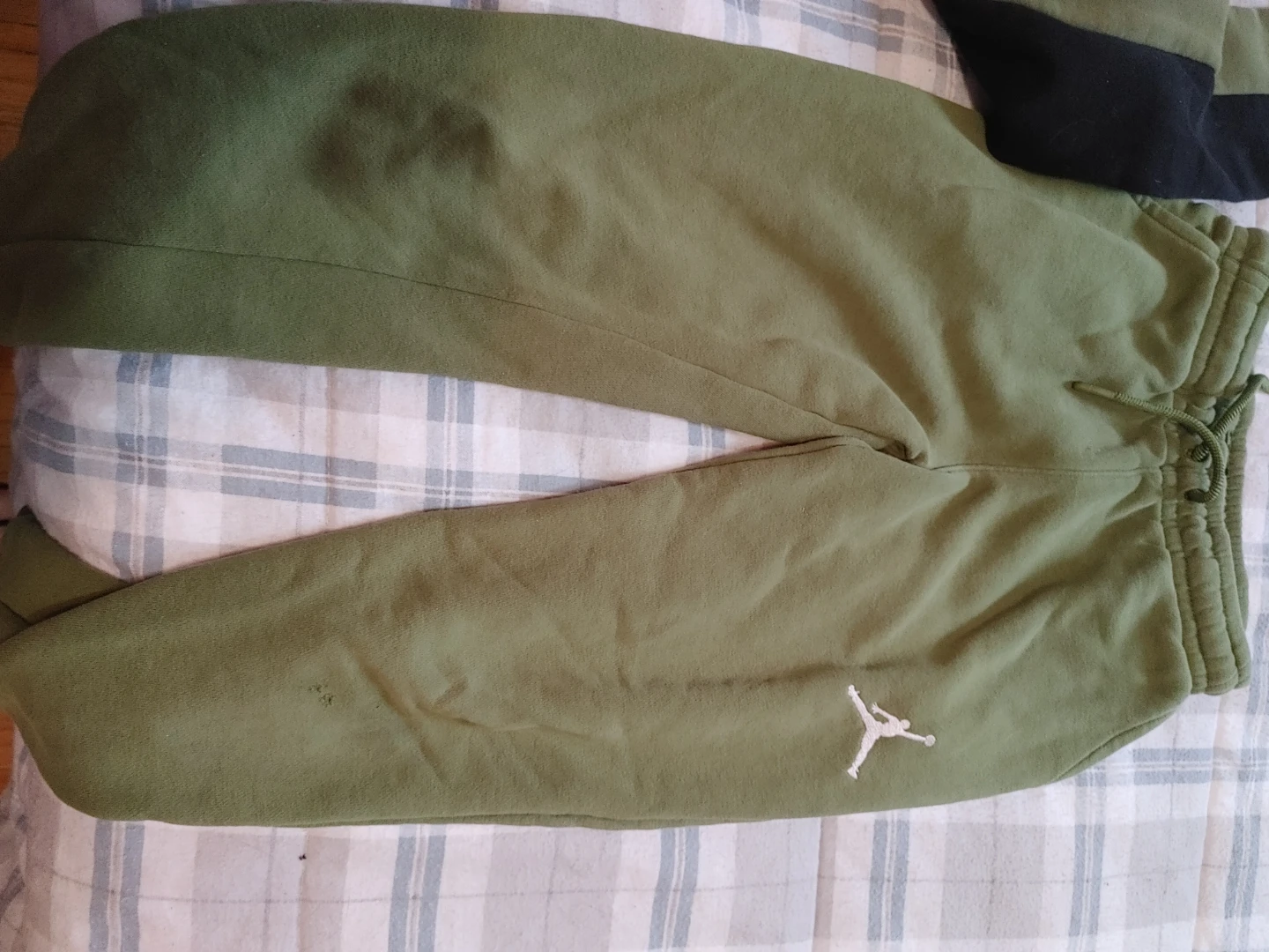 Jordan Hoodie and Jogger Set - Olive/Black - photo 4
