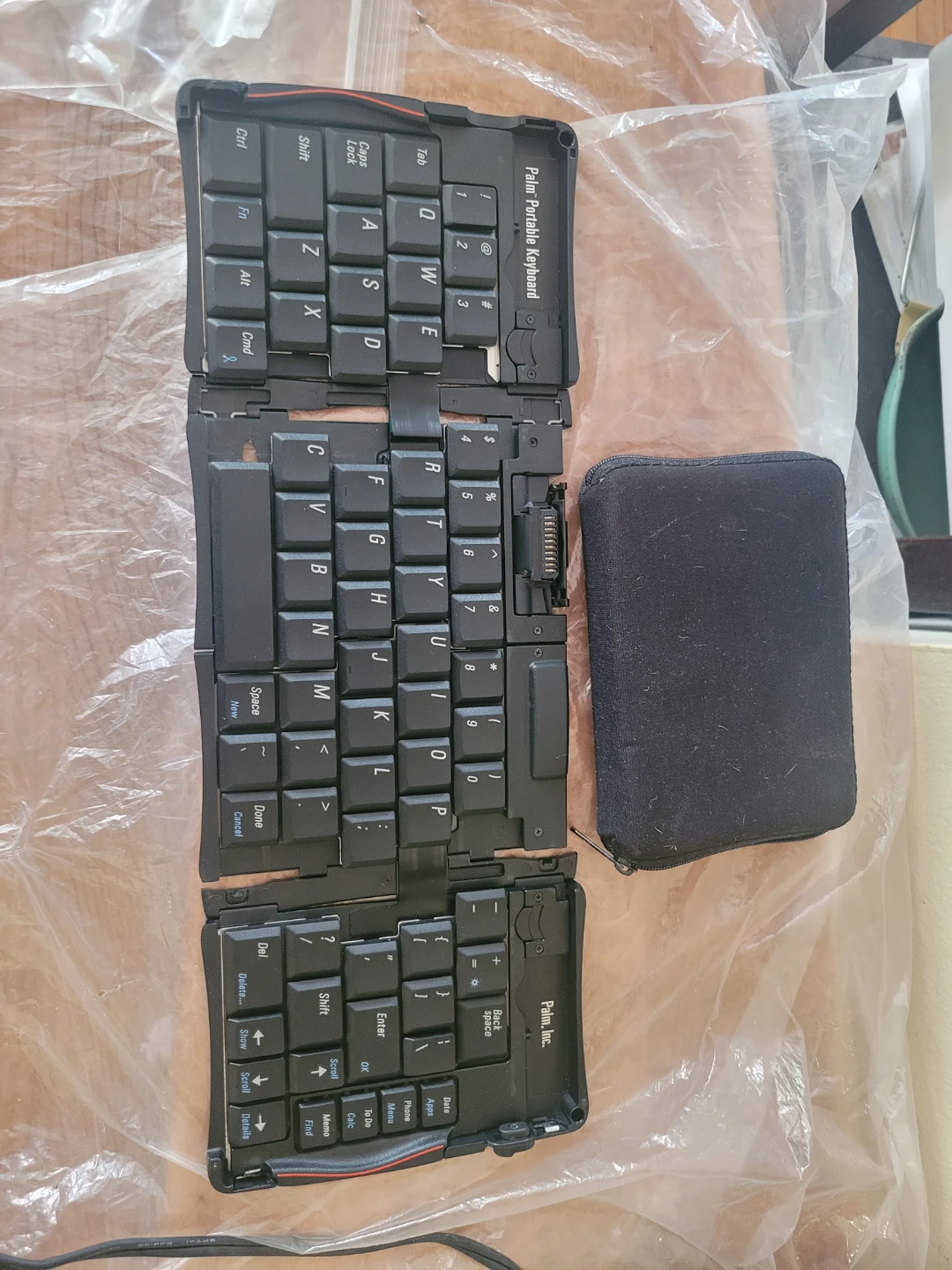 Palm Portable Foldable Full size Keyboard