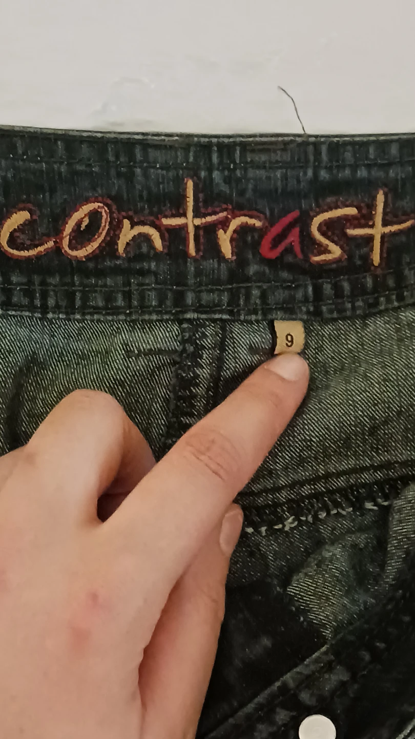 Contrast Denim Capri - photo 3