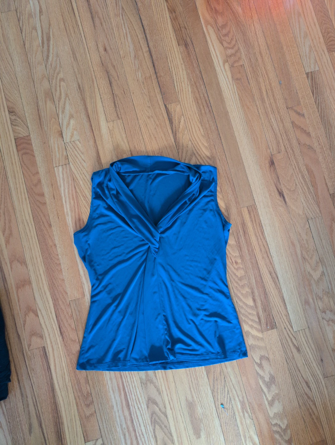 Blue Sleeveless Top 🏆